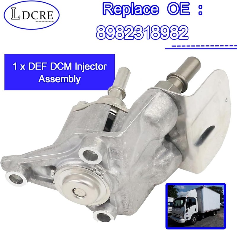 LDCRE DEF Injector Assembly for Isuzu NPR NPR-HD 2013–2018 3.0L 4.6L 5.2L 4HK1 4HG1T 4JJ1 – Replaces DEF Dosing Module 8982318982 - Image 3